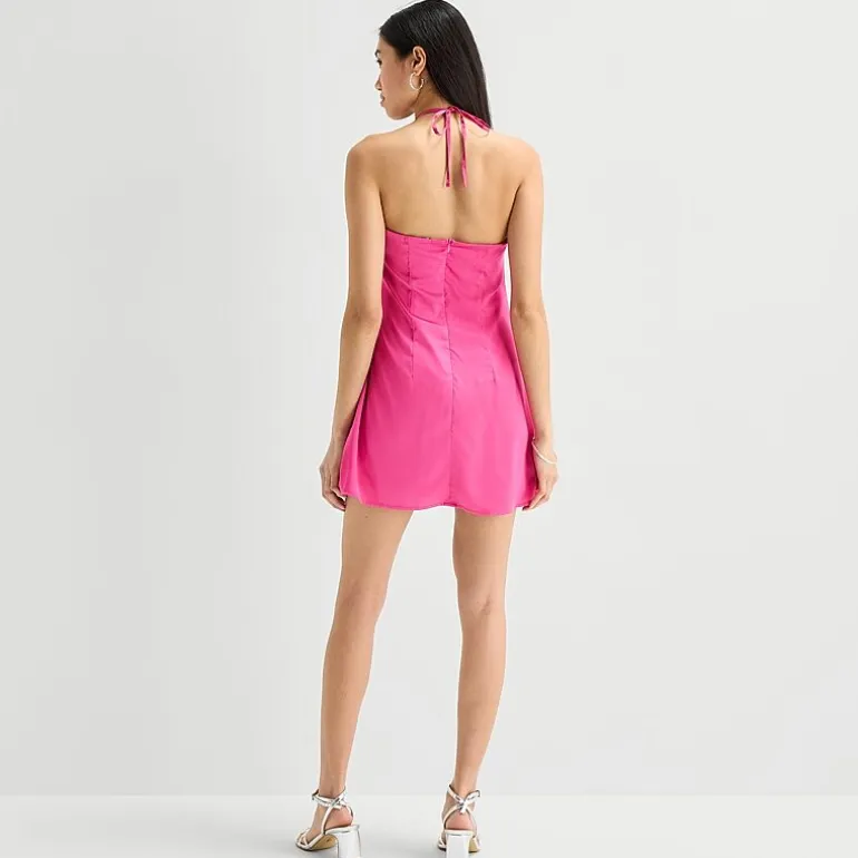 Forever 21 Womens Juniors Halter Neck Sleeveless Sundress