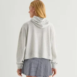 Forever 21 Womens Juniors Long Sleeve Zipper Hoodie