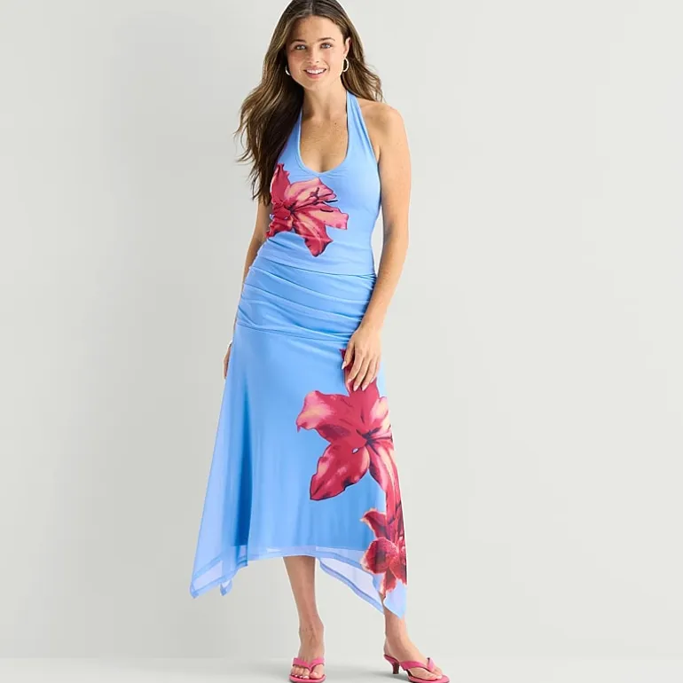 Forever 21 Womens Juniors Mid Rise Maxi Skirt