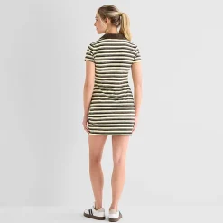 Forever 21 Womens Juniors Short Sleeve Casual Bodycon Dress