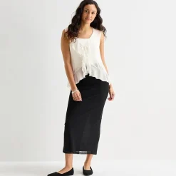 Forever 21 Womens Juniors V Neck Sleeveless Tank Top