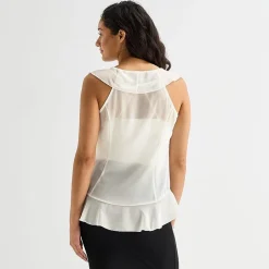 Forever 21 Womens Juniors V Neck Sleeveless Tank Top