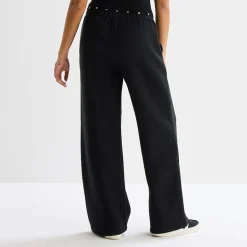 Forever 21 Womens Juniors Wide Leg Sweatpant
