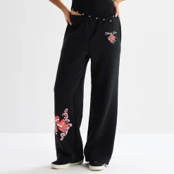 Forever 21 Womens Juniors Wide Leg Sweatpant