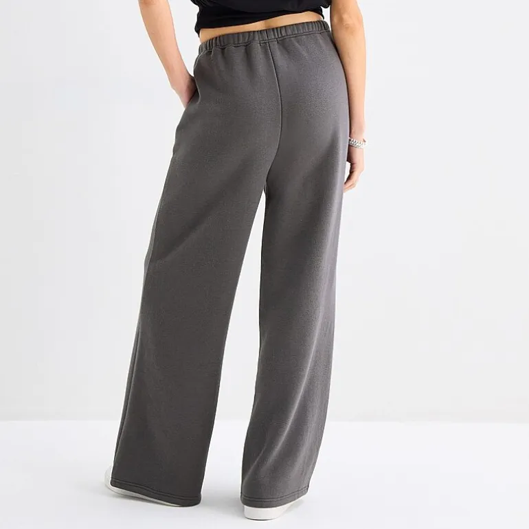 Forever 21 Womens Juniors Wide Leg Sweatpant