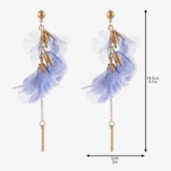 Forever 21 Womens 72mm Flower Single Earring