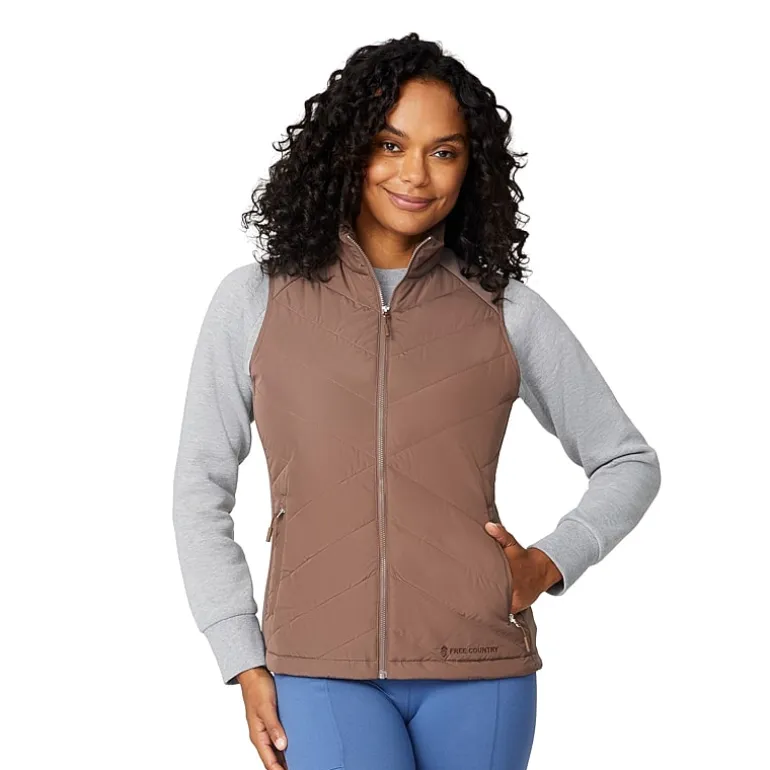 Free Country Lightweight Quilted Vest