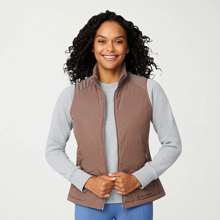 Free Country Lightweight Quilted Vest