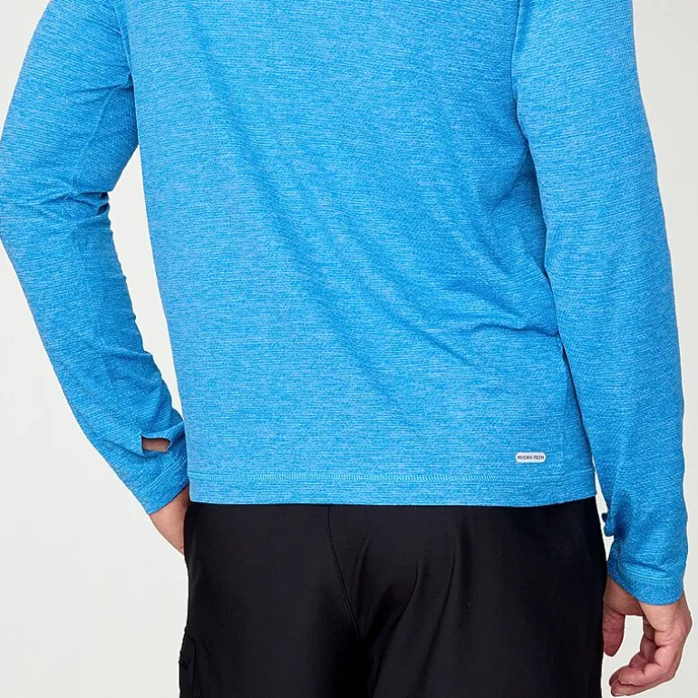 Free Country Sun Free Mens Long Sleeve Swim Shirt