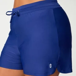 Free Country Womens Drawstring Waist Quick Dry Swim Shorts