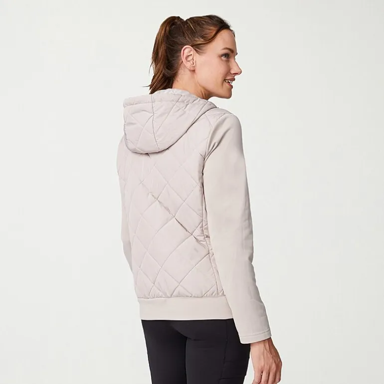 Free Country Womens Hooded Lightweight Quilted Jacket