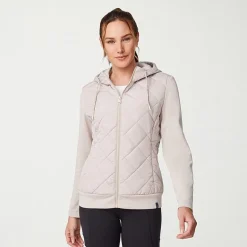 Free Country Womens Hooded Lightweight Quilted Jacket