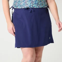 Free Country Womens Plus Swim Skirt