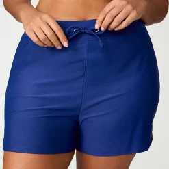 Free Country Womens Plus Swim Shorts