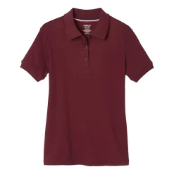 French Toast Big Kid Girls Short Sleeve Regular Fit Polo Shirt