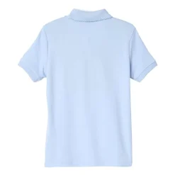 French Toast Big Kid Girls Short Sleeve Regular Fit Polo Shirt