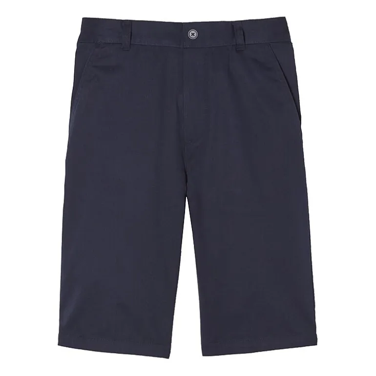 French Toast Flat Front Little & Big Kid Boys 10" Chino Short