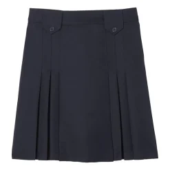 French Toast Front-Pleated Tab Skirt Little & Big Kid Girls Pleated Skirt
