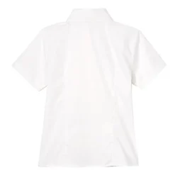 French Toast Little & Big Girls Short Sleeve Wrinkle Resistant Blouse