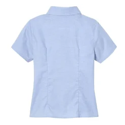 French Toast Little & Big Girls Short Sleeve Wrinkle Resistant Blouse