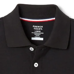 French Toast Little & Big Kid Boys Short Sleeve Boxy Fit Polo Shirt