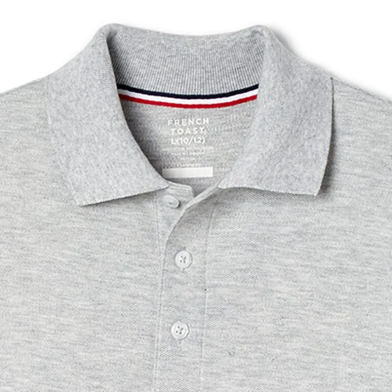 French Toast Little & Big Kid Boys Short Sleeve Boxy Fit Polo Shirt