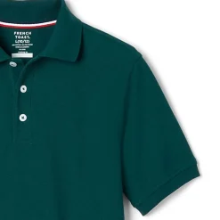 French Toast Little & Big Kid Boys Short Sleeve Boxy Fit Polo Shirt