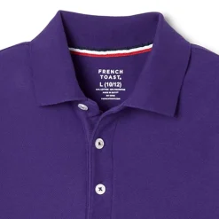 French Toast Little & Big Kid Boys Short Sleeve Boxy Fit Polo Shirt