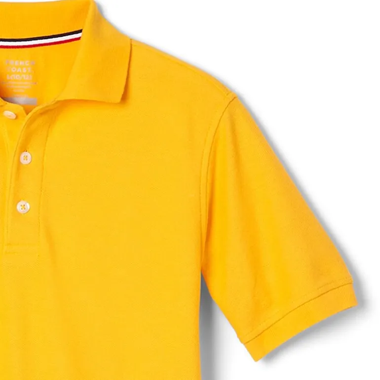 French Toast Little & Big Kid Boys Short Sleeve Boxy Fit Polo Shirt
