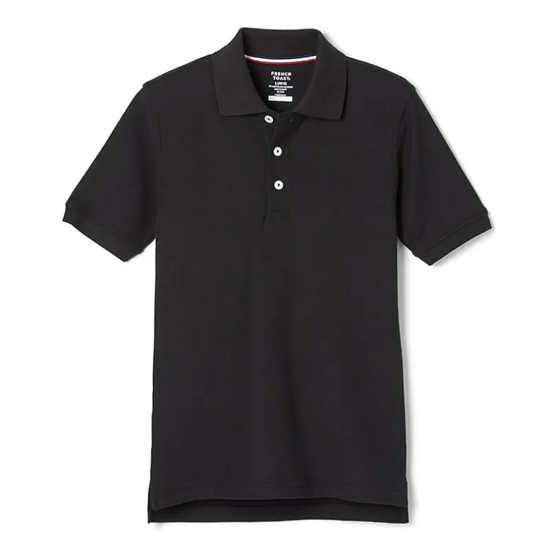 French Toast Little & Big Kid Boys Short Sleeve Boxy Fit Polo Shirt