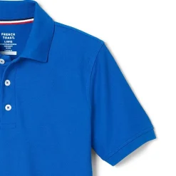 French Toast Little & Big Kid Boys Short Sleeve Boxy Fit Polo Shirt