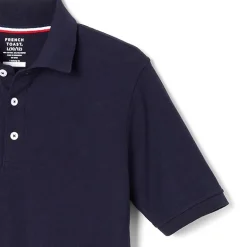 French Toast Little & Big Kid Boys Short Sleeve Boxy Fit Polo Shirt