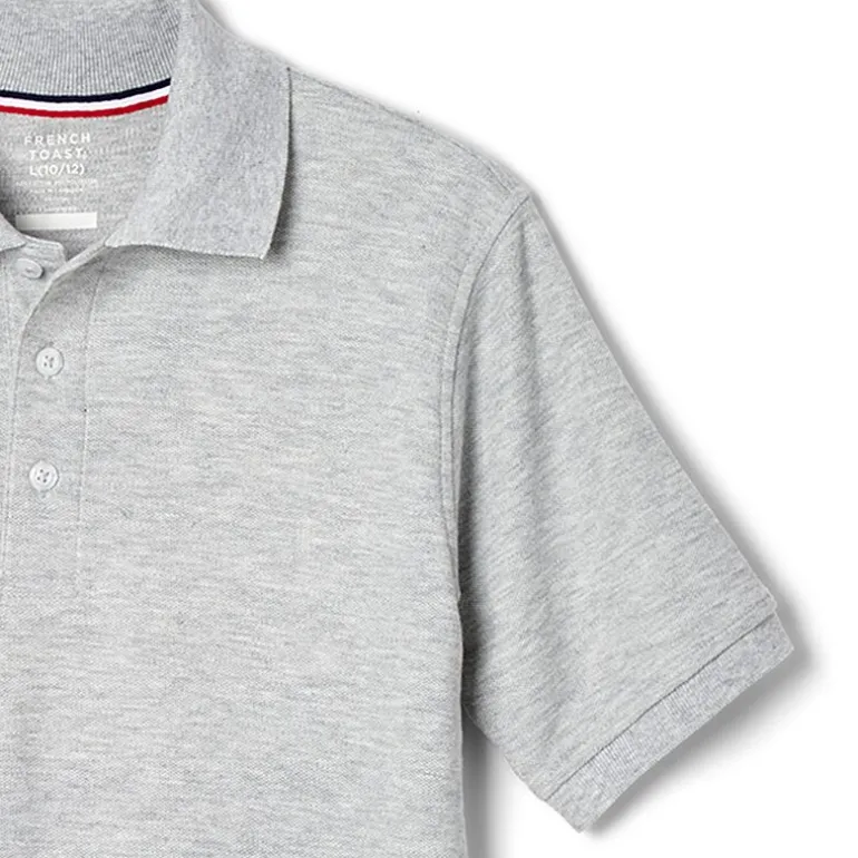 French Toast Little & Big Kid Boys Short Sleeve Boxy Fit Polo Shirt