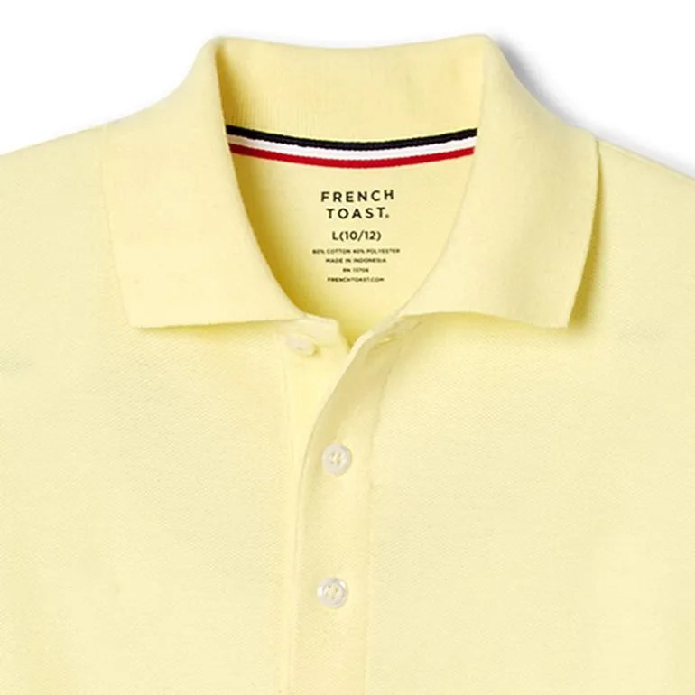 French Toast Little & Big Kid Boys Short Sleeve Boxy Fit Polo Shirt