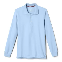 French Toast Little & Big Kid Boys Long Sleeve Boxy Fit Polo Shirt