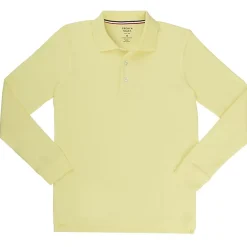 French Toast Little & Big Kid Boys Long Sleeve Boxy Fit Polo Shirt