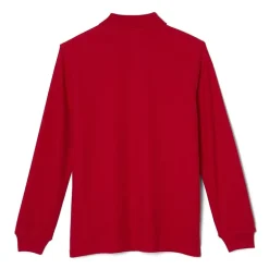 French Toast Little & Big Kid Boys Long Sleeve Boxy Fit Polo Shirt