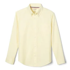 French Toast Little & Big Kid Boys Wrinkle Resistant Button Down Collar Long Sleeve Dress Shirt