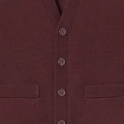 French Toast Little & Big Kid Boys V Neck Long Sleeve Button Cardigan