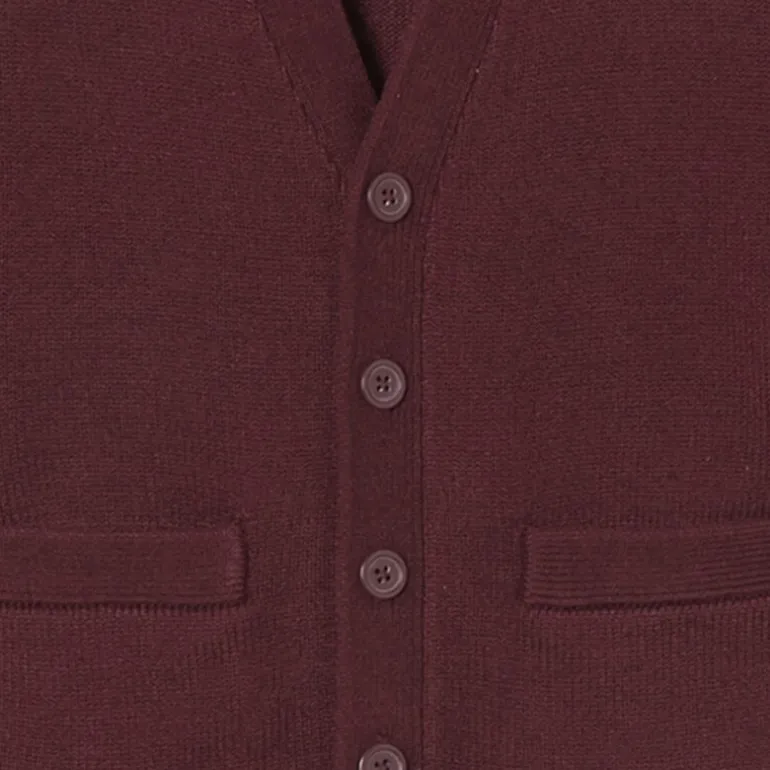 French Toast Little & Big Kid Boys V Neck Long Sleeve Button Cardigan