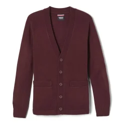 French Toast Little & Big Kid Boys V Neck Long Sleeve Button Cardigan