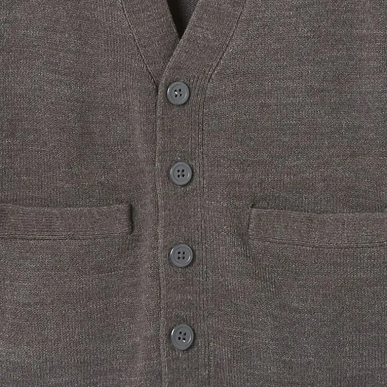 French Toast Little & Big Kid Boys V Neck Long Sleeve Button Cardigan