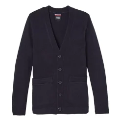 French Toast Little & Big Kid Boys V Neck Long Sleeve Button Cardigan