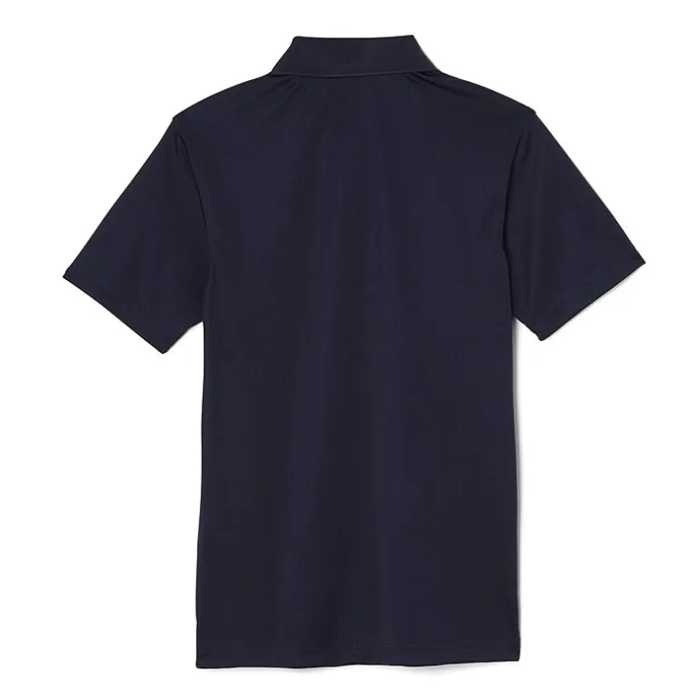 French Toast Little & Big Kid Boys Short Sleeve Regular Fit Moisture Wicking Polo Shirt