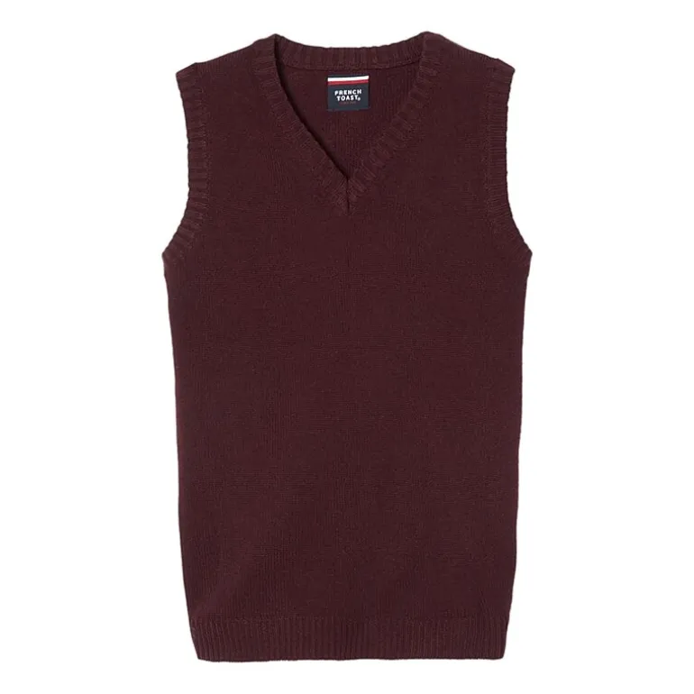 French Toast Little & Big Kid Boys V Neck Sweater Vest