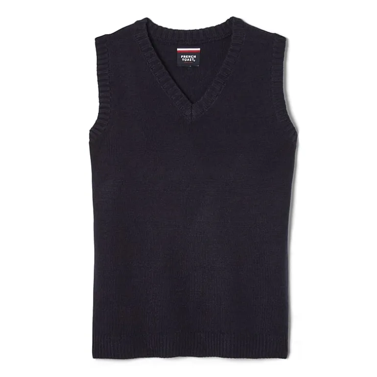 French Toast Little & Big Kid Boys V Neck Sweater Vest