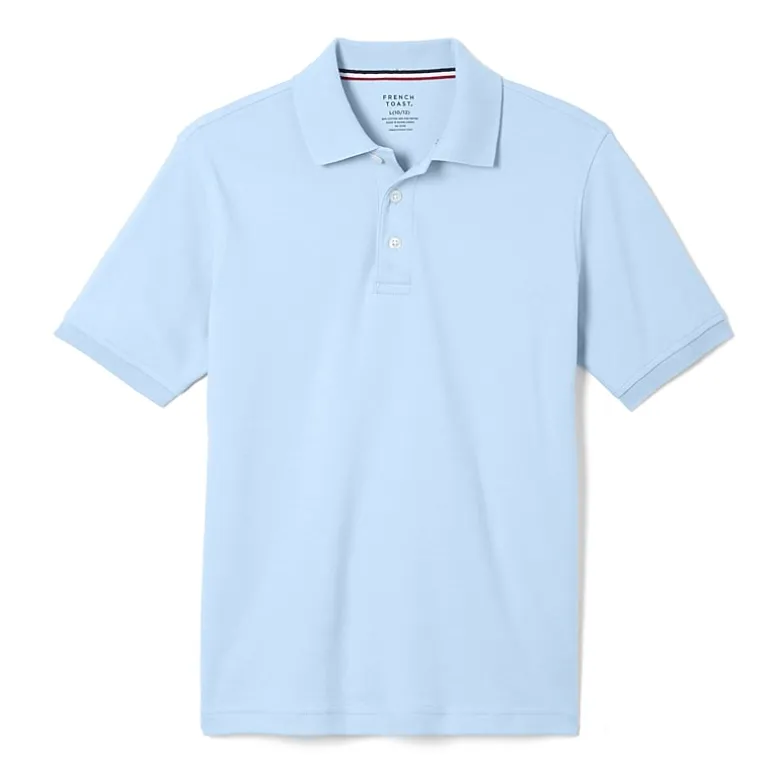 French Toast Little & Big Kid Boys Short Sleeve Boxy Fit Polo Shirt