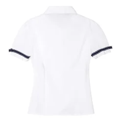 French Toast Little & Big Kid Girls Short Sleeve Embellished Blouse