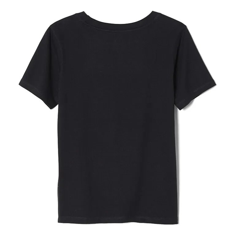 French Toast Little & Big Kid Unisex Easy-on + Easy-off Sensory Friendly Crew Neck Short Sleeve Adaptive T-Shirt
