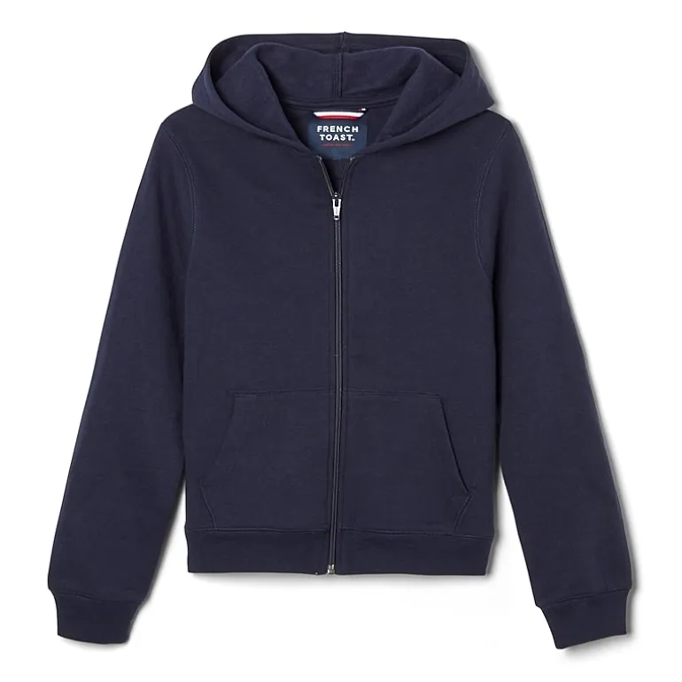 French Toast Toddler Boys Hooded Fleece Long Sleeve Sweatshirt